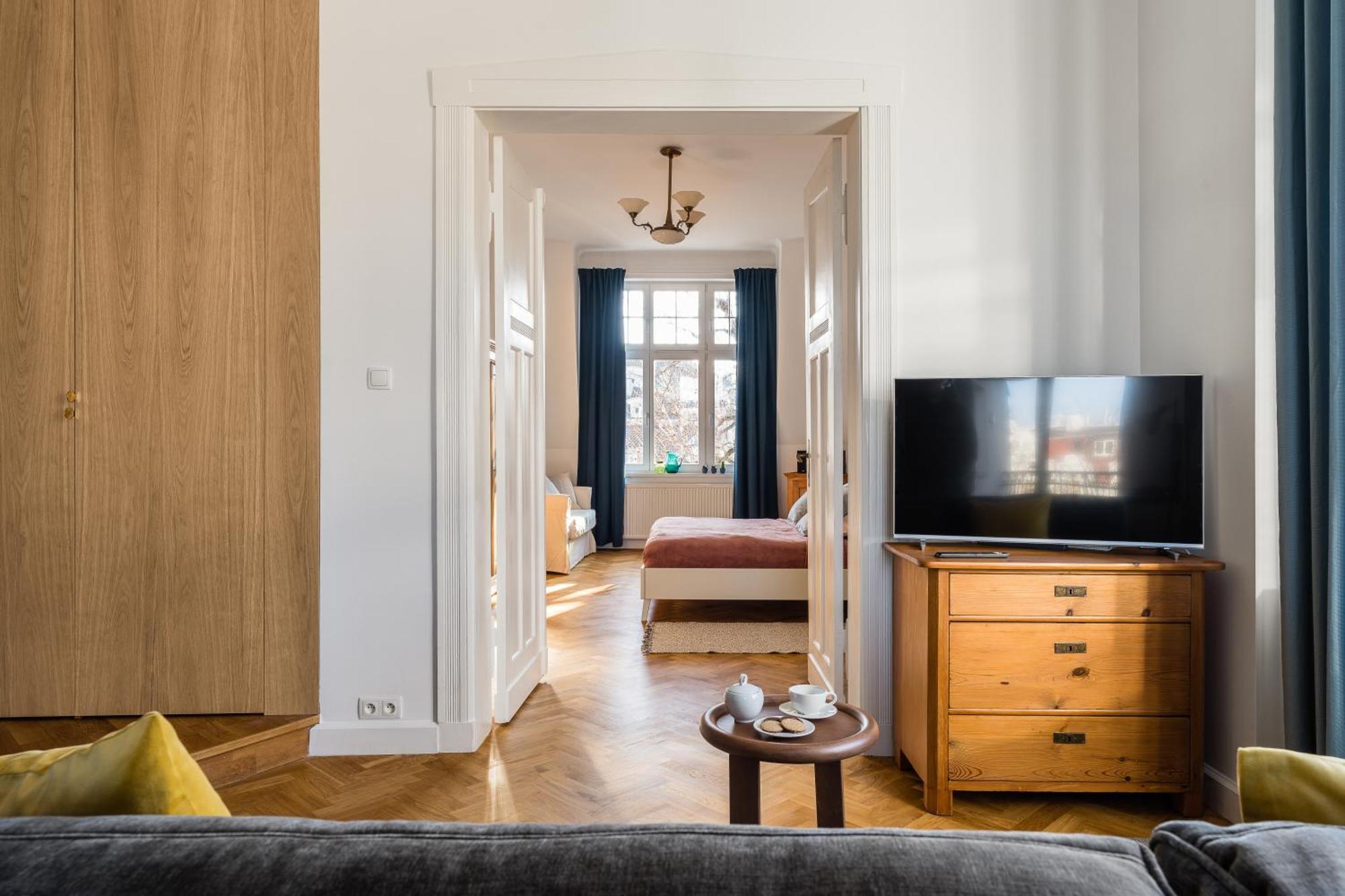 Sanhaus Apartments - Chopina 13 - Apartamenty W Centrum, 5 Minut Od Plazy I Deptaka 索波特 客房 照片